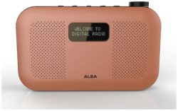 Alba - Stereo DAB Radio - Orange